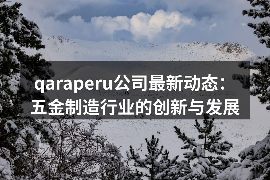 qaraperu公司最新动态：五金制造行业的创新与发展